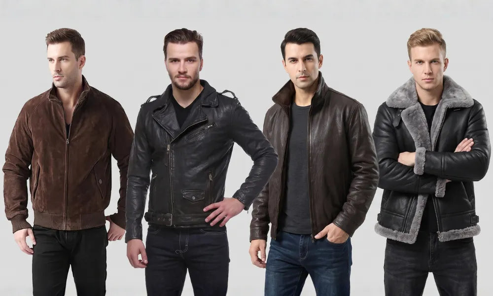Types Of Leather Jackets Men Actually Wear