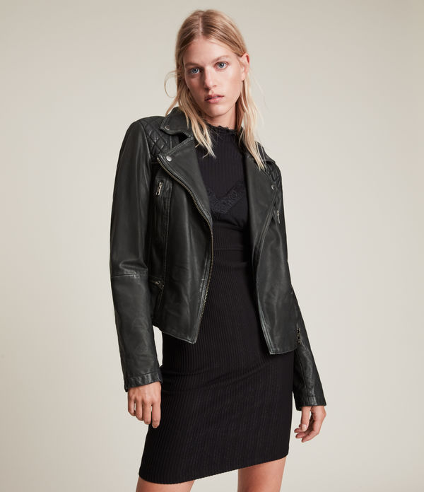 Shearling Aviator Jacket with Hood For Women