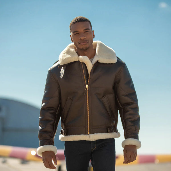 How can we clean a B3 Bomber Jacket?