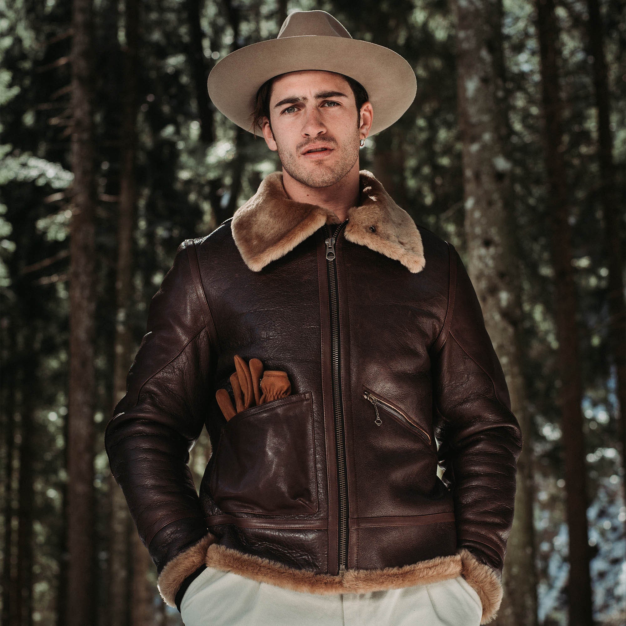 best shearling jacket mens