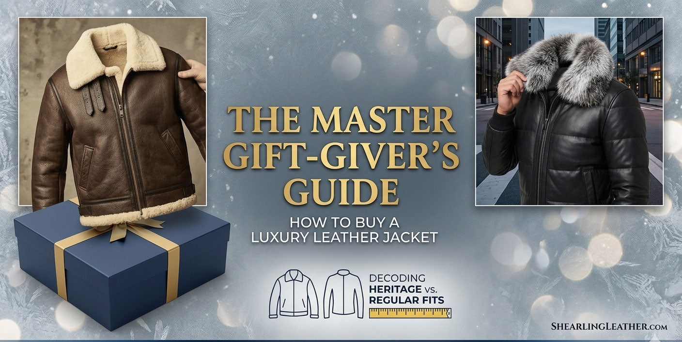 Gift advise for shearling jacket