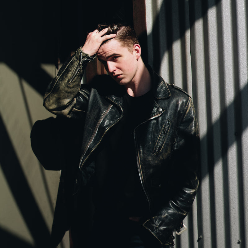 Men's Biker Leather Jacket
