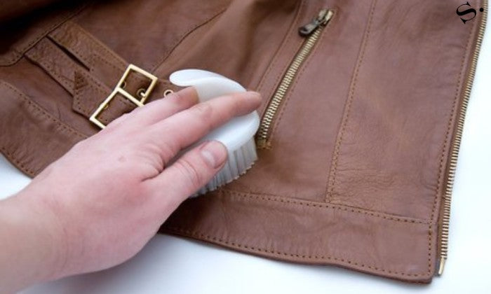 how to clean mold off leather jacket