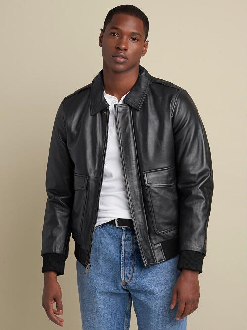 About Leather Bomber Jackets for Men & Women