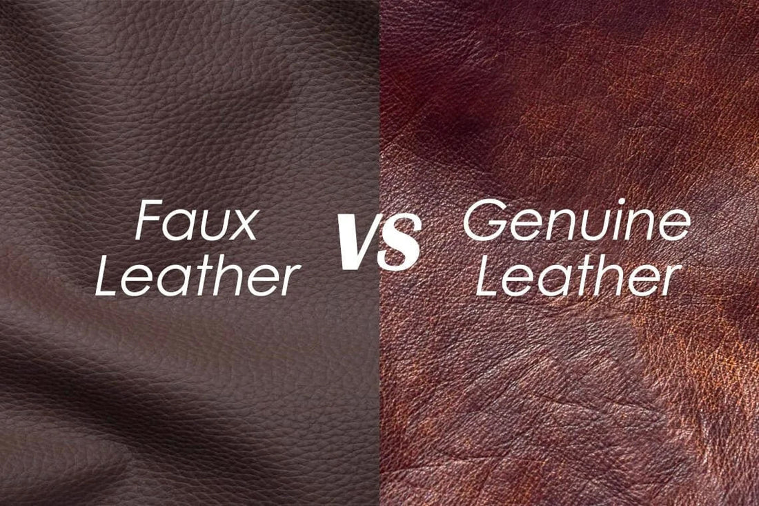 real leather vs faux leather