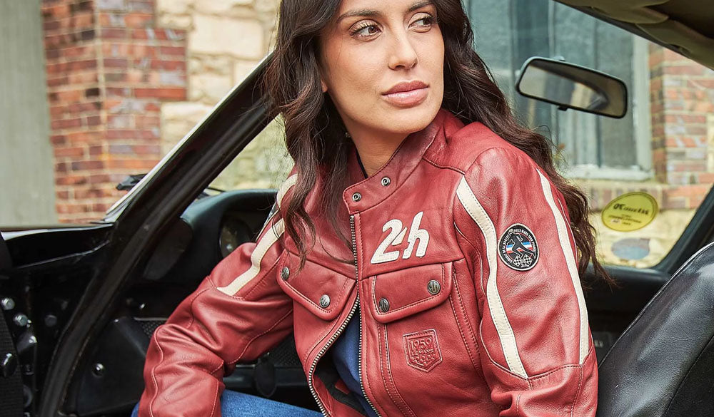 Distressed leather Jackets