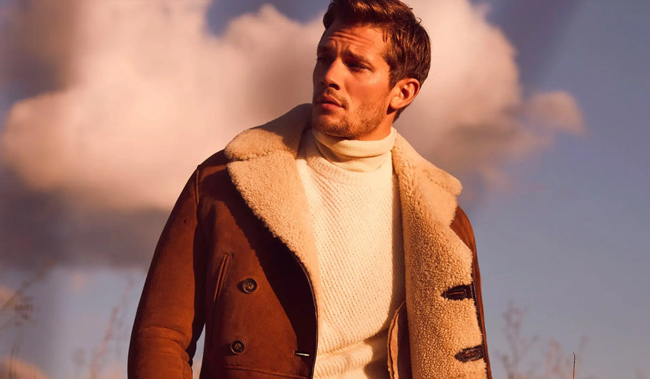 How to clean shearling coat?