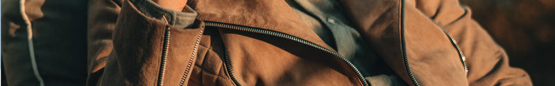 Distressed Leather Jacket