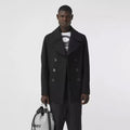 Men's Black Fleece Peacoat