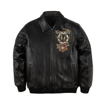 Load image into Gallery viewer, Pelle Pelle Black 47th Collectors Series Leather Jacket
