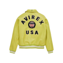 Load image into Gallery viewer, Men's Avirex Leather Jacket - Iconic Avirex
