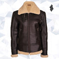 buy best shearling leather jackets, bomber leather jackets in low price