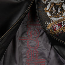 Load image into Gallery viewer, Pelle Pelle Black 47th Collectors Series Leather Jacket
