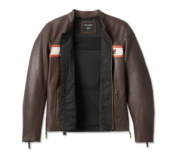 Men’s Harley Davidson Cowhide Leather Jacket