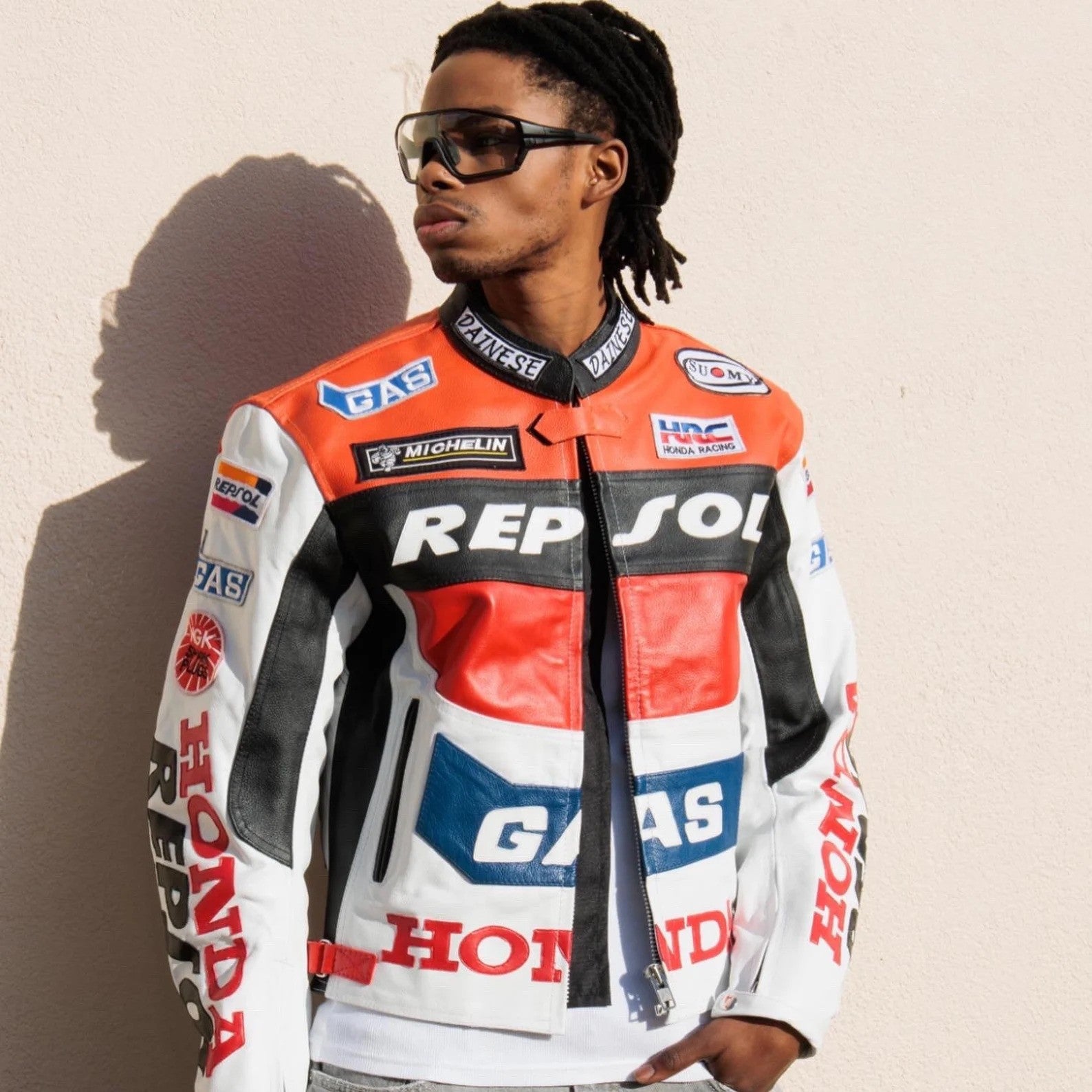 Classic Repsol Men’s Honda Motorbike Racing Jacket