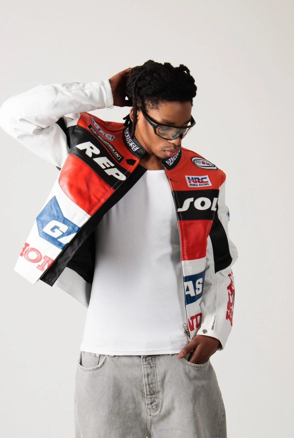 Classic Repsol Men’s Honda Motorbike Racing Jacket