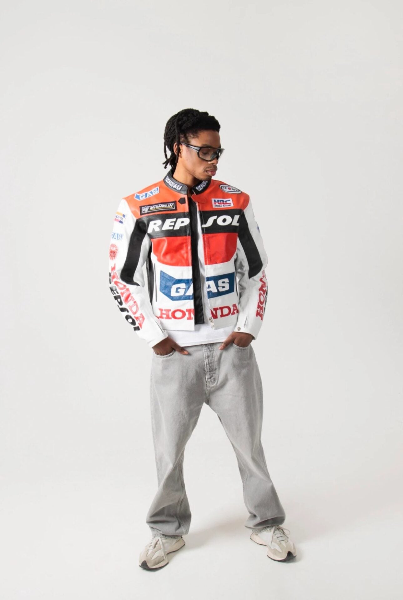 Classic Repsol Men’s Honda Motorbike Racing Jacket