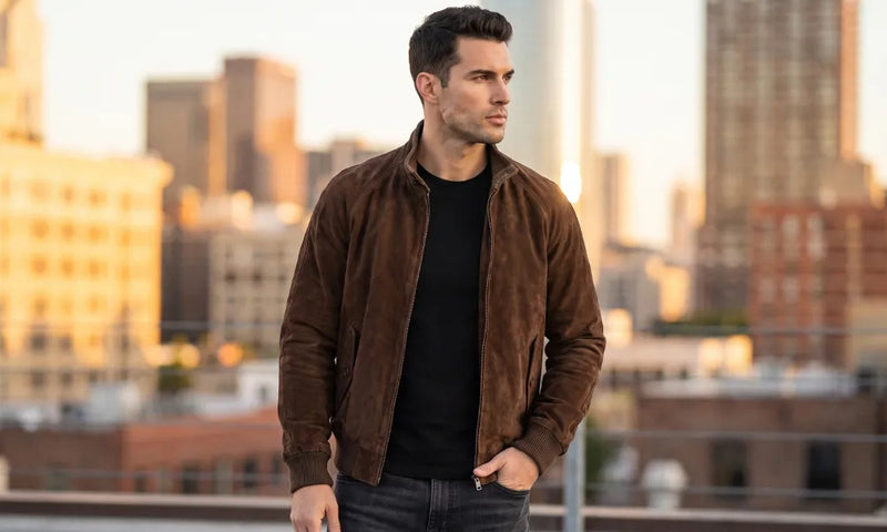 Shearling Leather Jacket