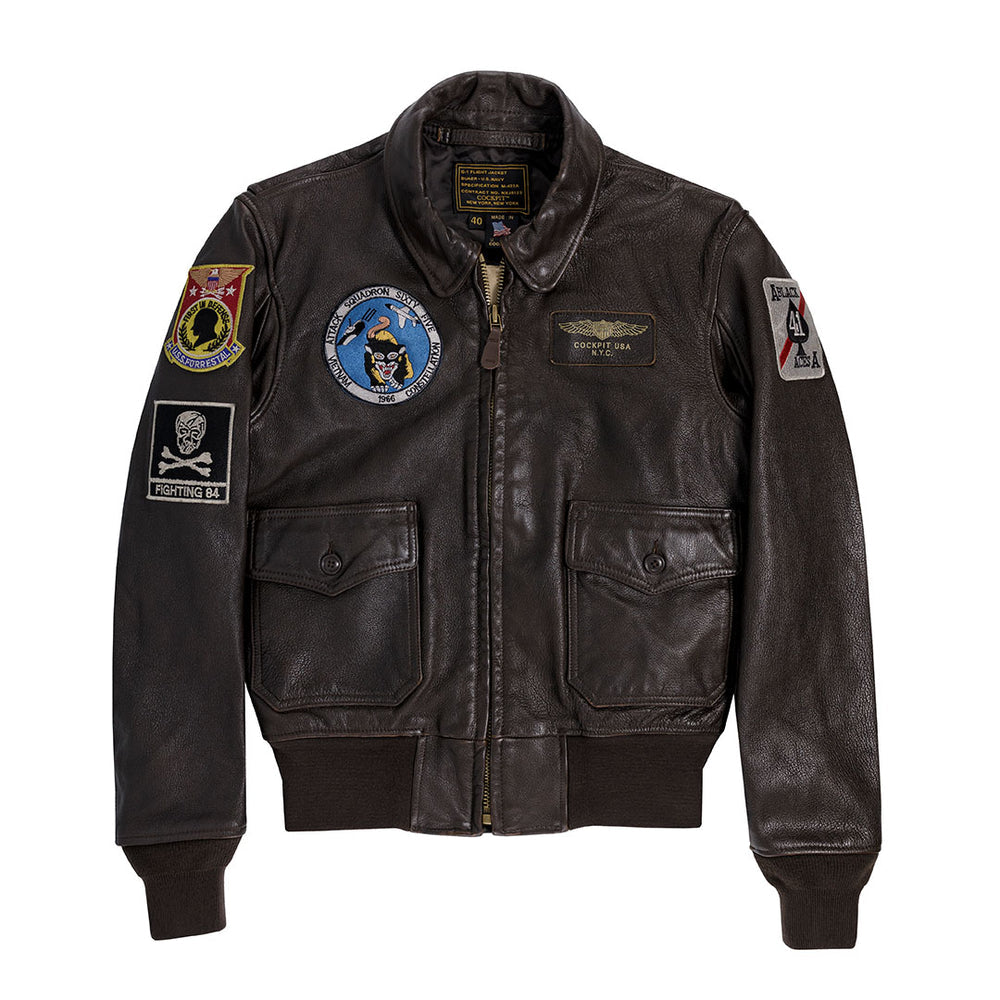USS Forrestal Carrier Pilot's Vietnam Flight Jacket