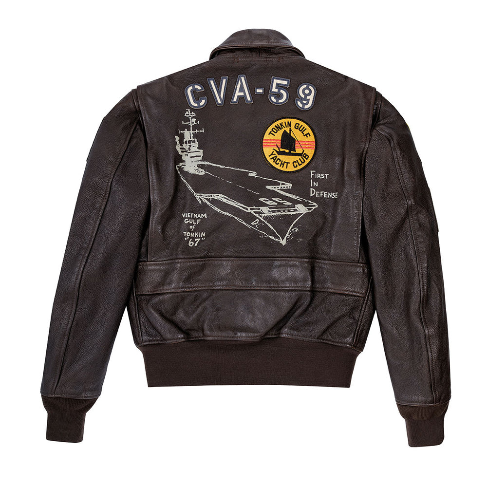USS Forrestal Carrier Pilot's Vietnam Flight Jacket