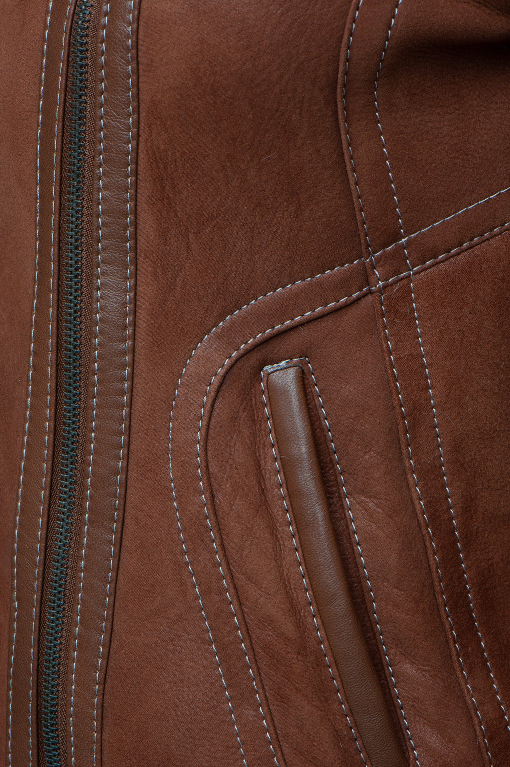 Reyna's Tan Sheepskin Shearling B-3 Bomber Style Jacket - Shearling leather