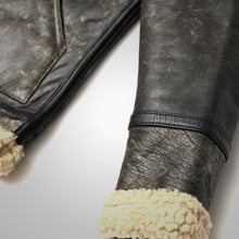 Load image into Gallery viewer, Sherpa Jacket for men in sheepskin leather

