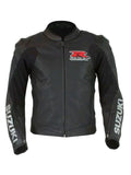 Black Suzuki Racing Motorbike Jacket