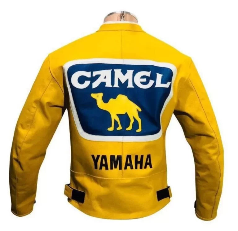 Yamaha Camel Leather Racing Jacket