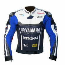 Load image into Gallery viewer, Mens Yamaha Leather Jacket
