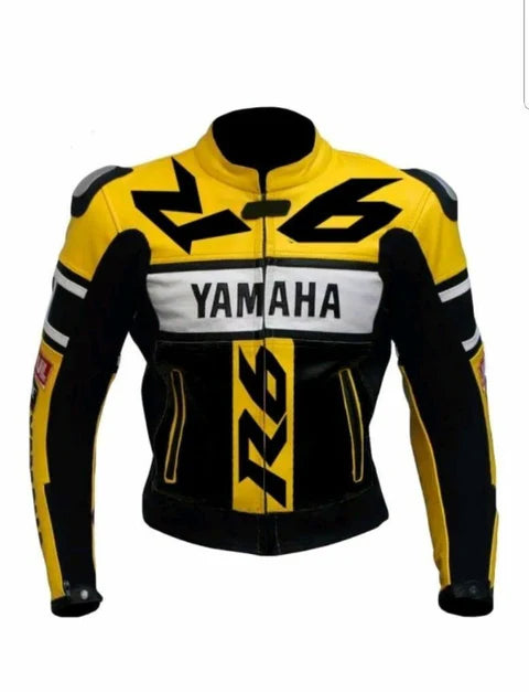 Yamaha Racing R6 Motorbike Leather Jacket