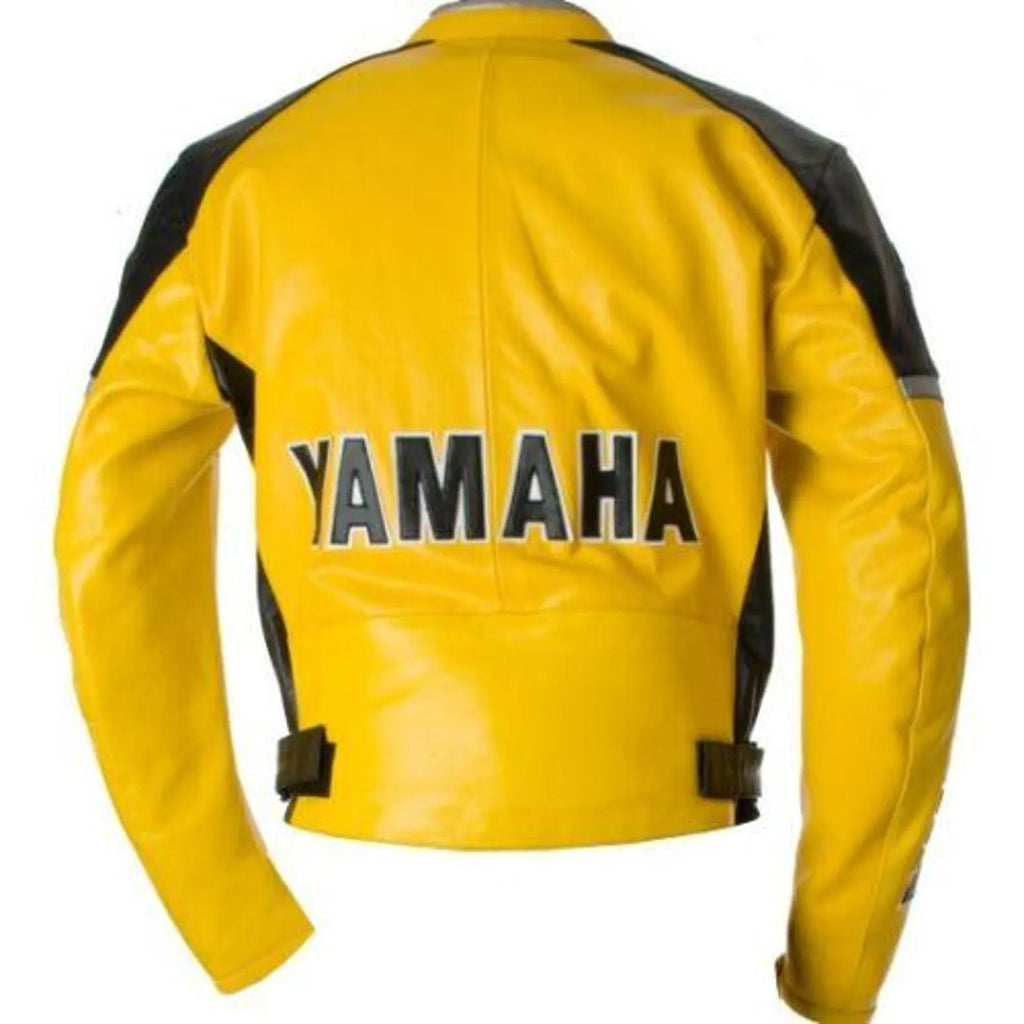 Yamaha Motorcycle Riding Leather Jacket