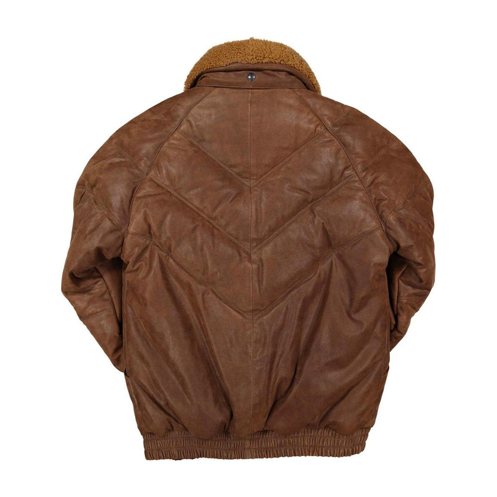 back view of double goose country jacket