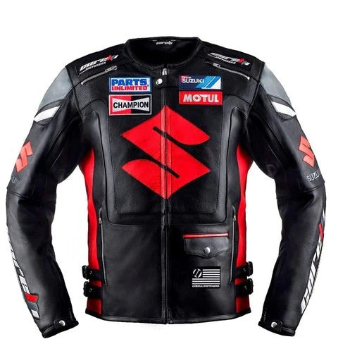 Suzuki Leather Jackets - Premium Rider Gear | Buy Now – Shearling