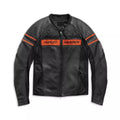 New Harley Davidson Rare Racing Leather Motorcycle Jacket