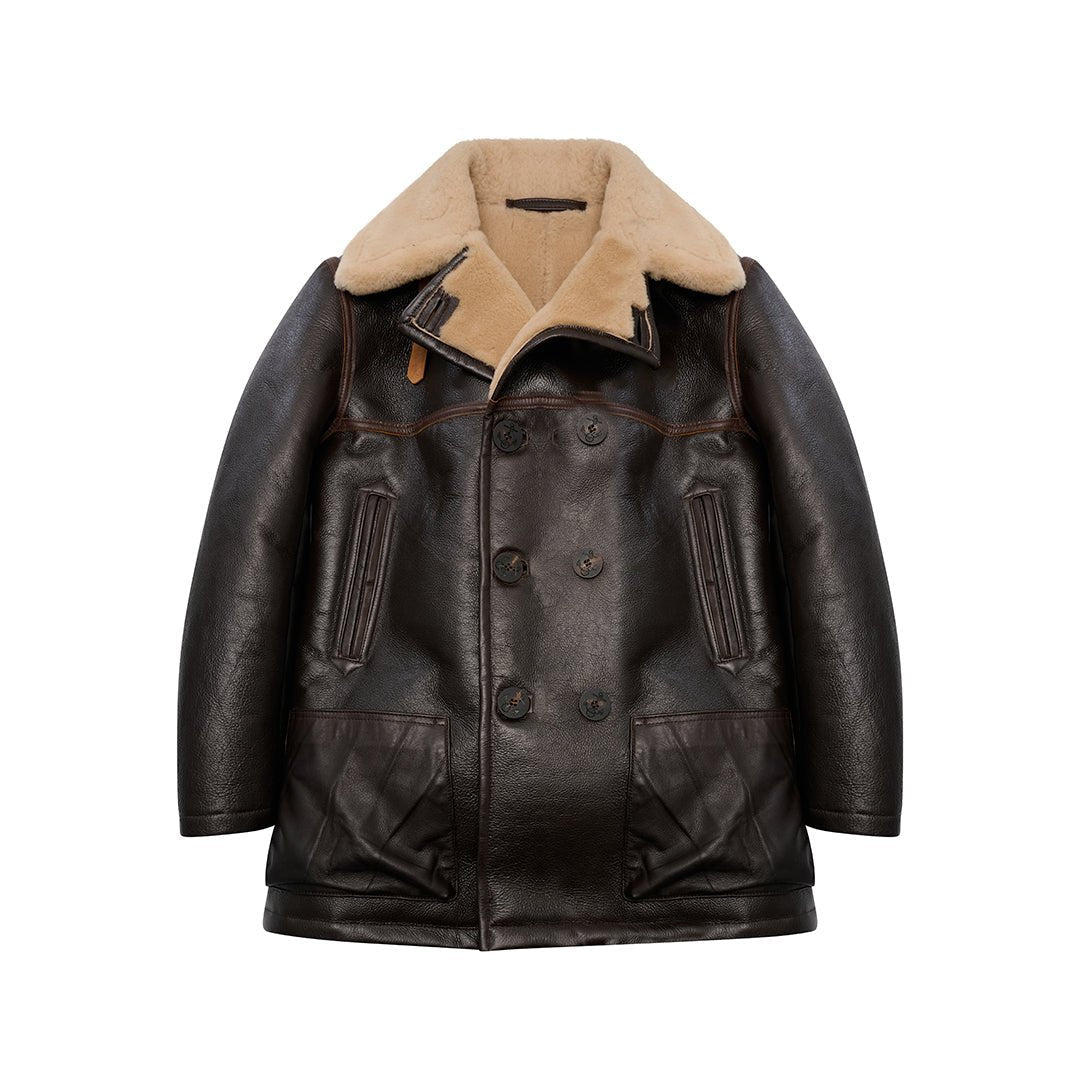 men's shearling jacket