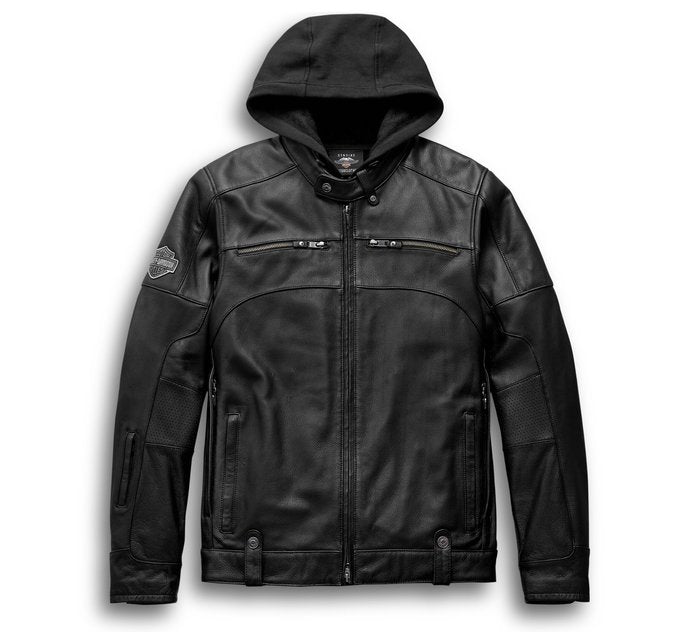 Men's Harley Davison Motorbike Jacket Genuine Leather Biker Jacket