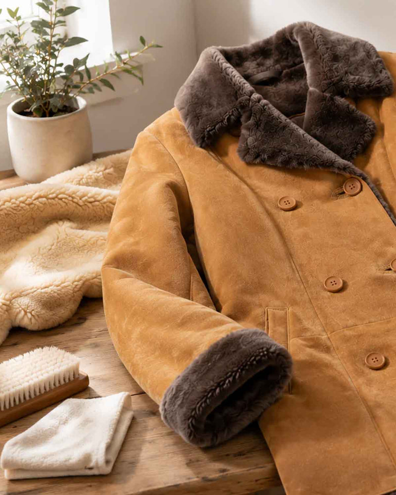 Shearling Leather Jacket