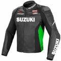 Suzuki Motorcycle Racing Leather Jacket
