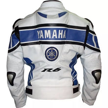 Load image into Gallery viewer, R6 Yamaha Racing Motorcycle Leather Jacket
