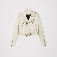 Load image into Gallery viewer, Women Biker cowhide leather Jacket
