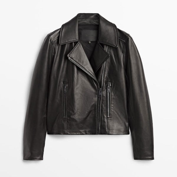 Women Motorcycle Leather  Jacket