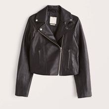 Load image into Gallery viewer, Women Biker Leather Jacket
