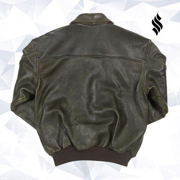 100 Mission A-2 Pilot’s Jacket | Buy A2 Pilot Aviator Leather Jacket