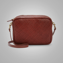 Load image into Gallery viewer, New WoMen Lambskin Leather Crossbody Bag
