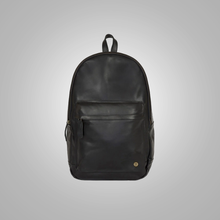 Load image into Gallery viewer, Men New Black Handmade with premium leather Classic Backpack
