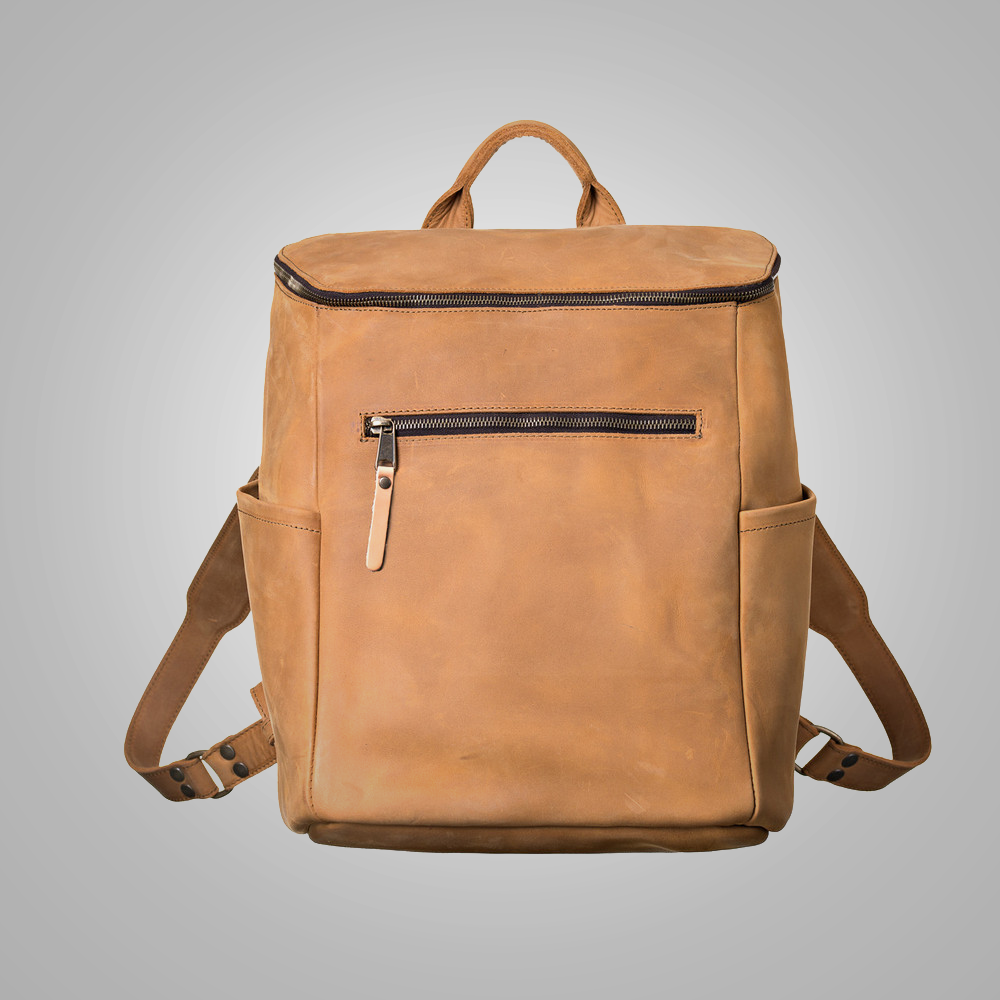 Women All in One Lambskin Leather Backpack-Now with Detachable Straps