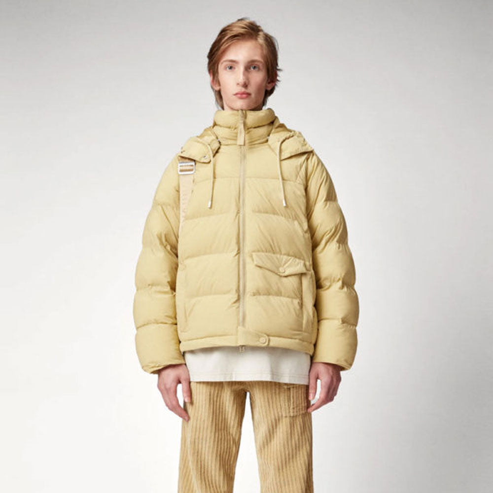 Men’s Yellow Puffer Jacket