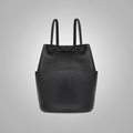 New Womem Small 8-Knot Pebbled Leather Convertible Backpack