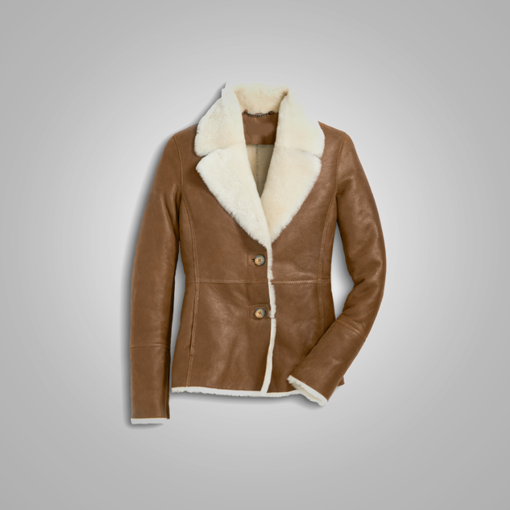 ルシェルブルー☆美品Faux Shearling Aviator Jacket Amazon.com: CHAYELL Women's Leather Jacket with Hood Faux