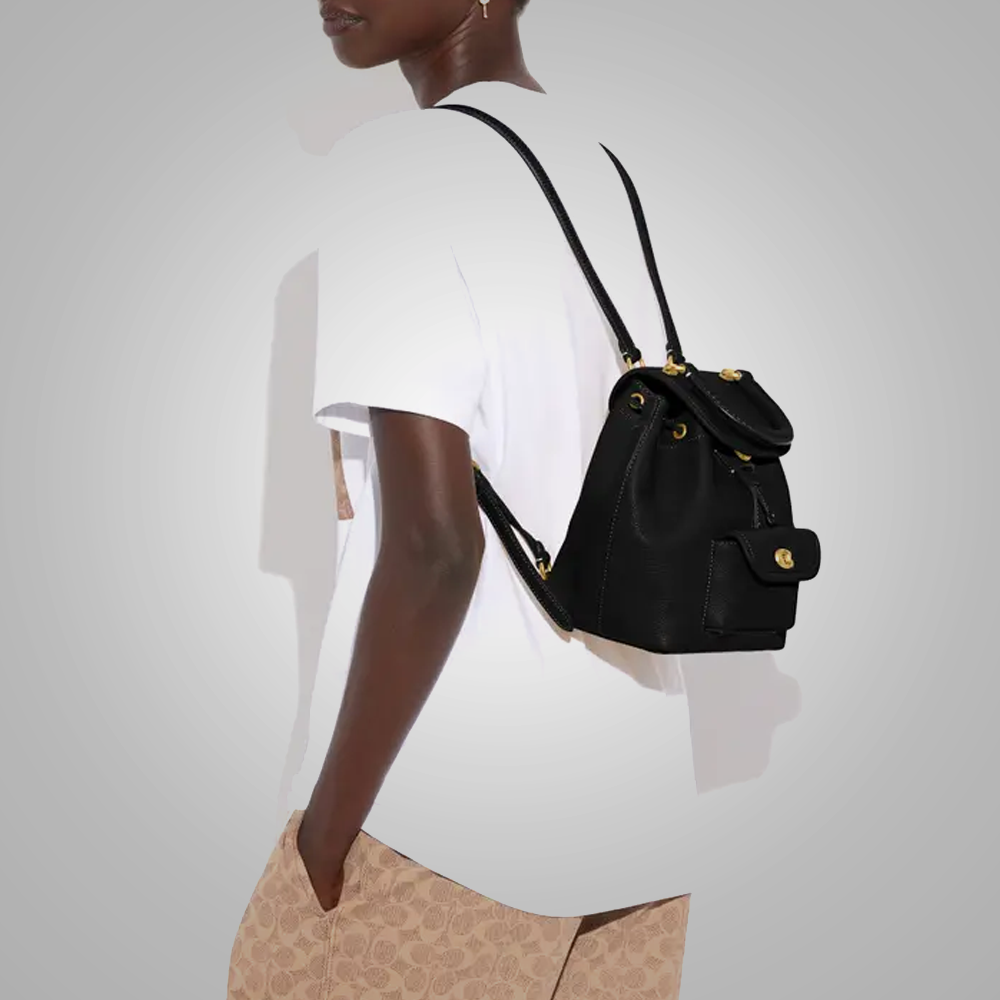 New Women Handmade Riya Soft Pebble Leather Backpack